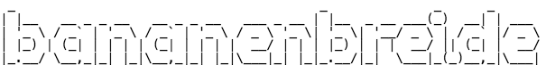 Ascii Art Text-Banner